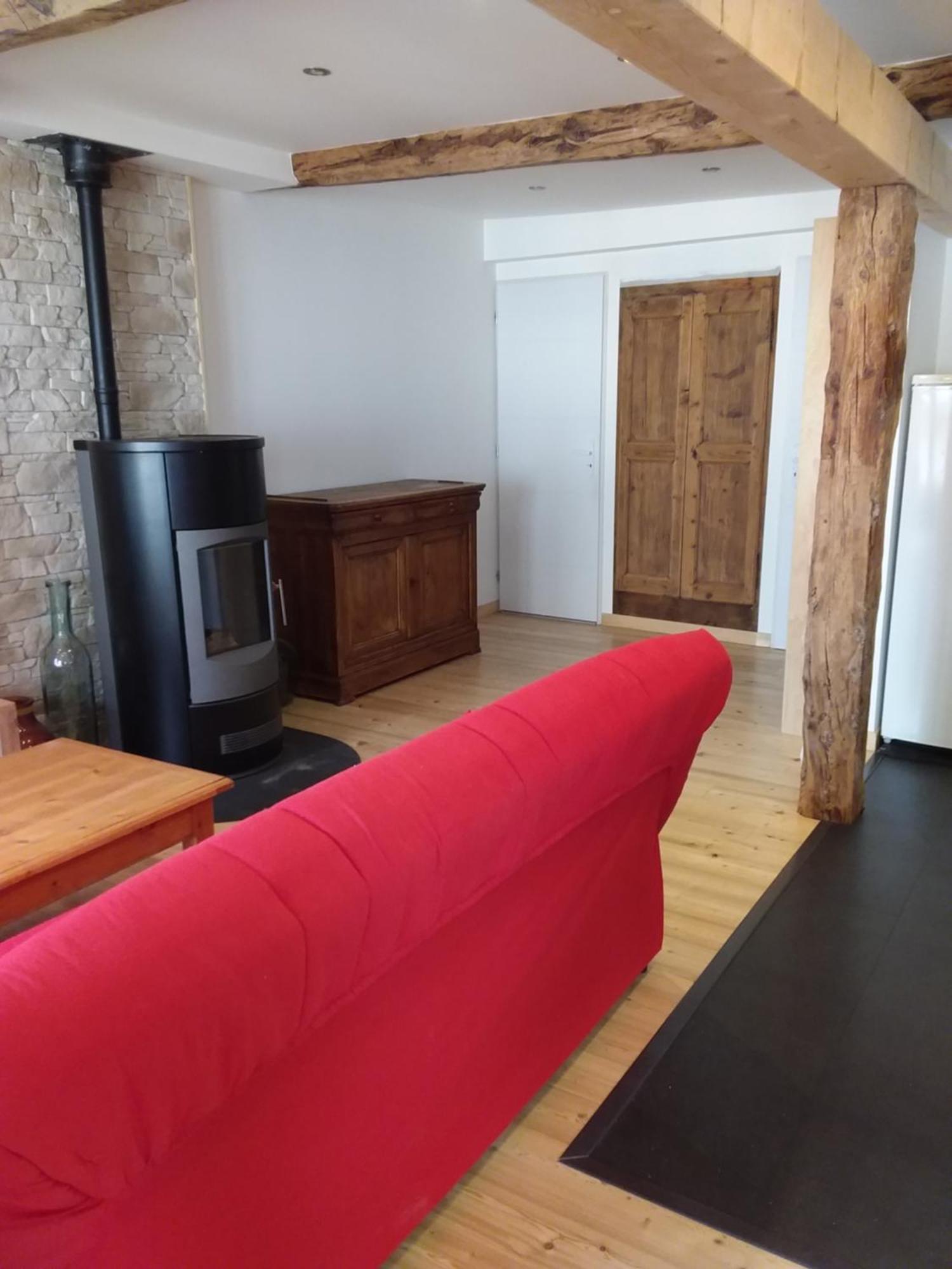 Appartement Dans Maison De Village Crots Extérieur photo